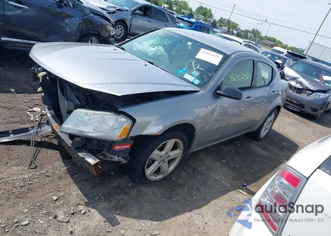 2013 Dodge Avenger Se from USA, damaged, VIN 1C3CDZAB0DN607387